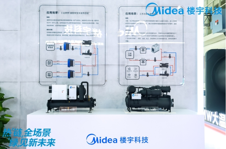 美的楼宇科技携多款热泵新品亮相2024供热展(图7)